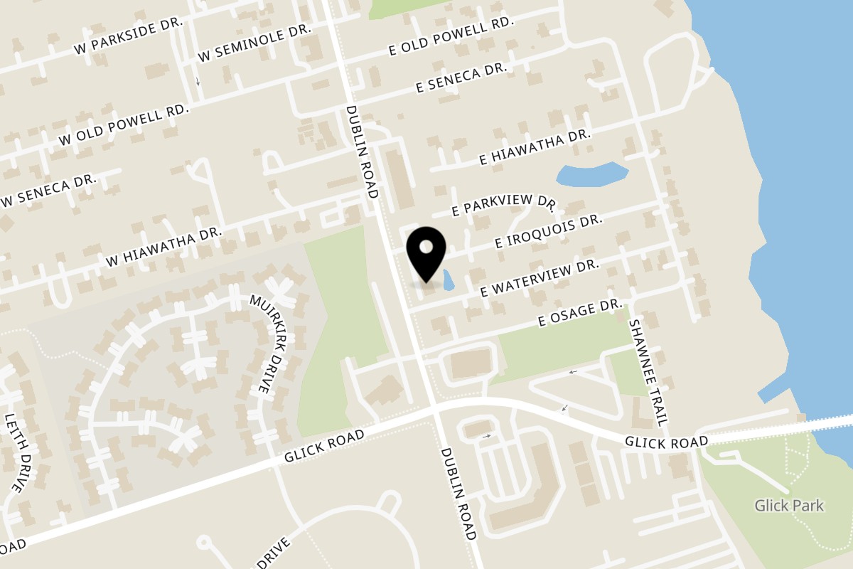 Map showing the location of El Vaquero El Vaquero -Powell 9130 Dublin Road (614) 336-1128 on 9130 Dublin Rd in Powell