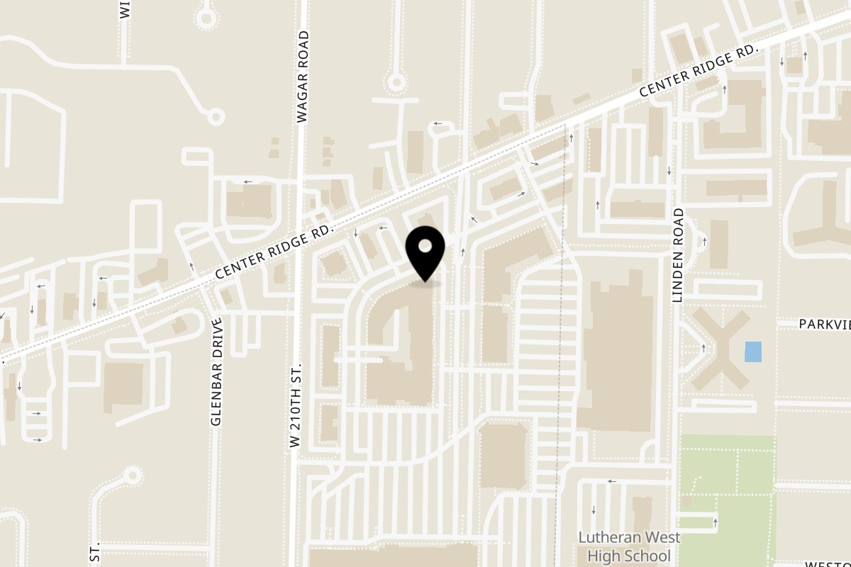 Map showing the location of El Vaquero El Vaquero Fairview park (216) 712-4849 on 3120 Westgate Mall Dr in Fairview Park